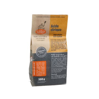 Acid citric 500 g – pulbere anticalcar (multi-utilizare)