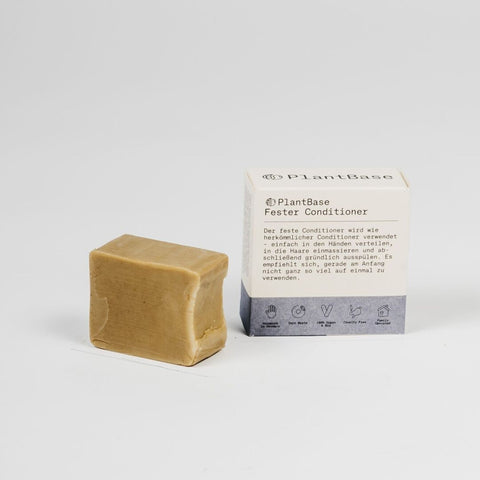 Balsam solid natural pentru păr cu unt de Shea