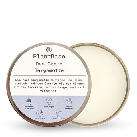 Deodorant Cremă Natural Bergamot