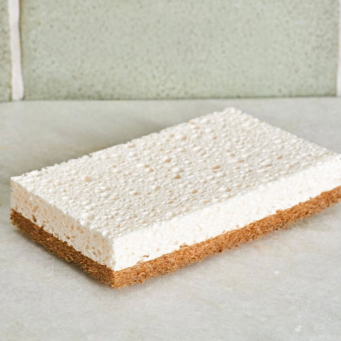 Burete pentru vase din celuloză și cocos (set de 2)