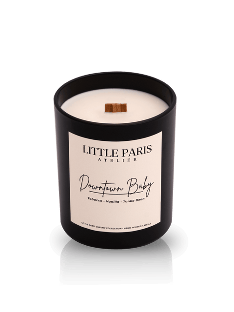 Lumânare parfumată Downtown baby - Tabac •  Vanilie • Boabe de Tonka