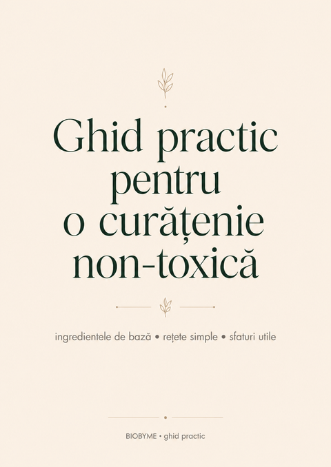Ghid practic pentru o curățenie non-toxică