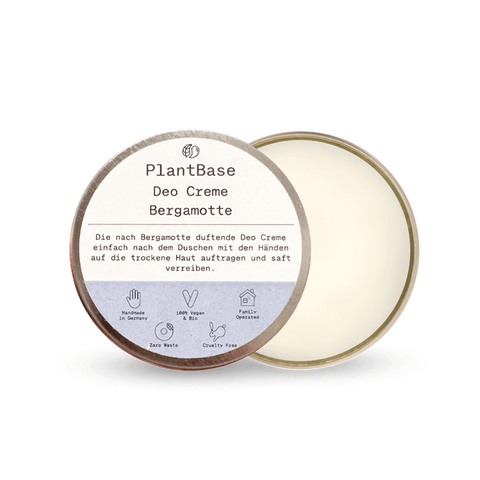 Deodorant Cremă Natural Bergamot