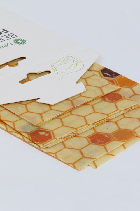 Set de învelișuri de albine pentru alimente x 3 | Bumbac organic