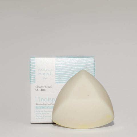 Șampon solid natural pentru păr cu argila albă (Kaolin)