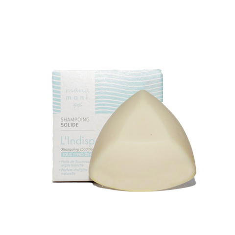 Șampon solid natural pentru păr cu argila albă (Kaolin)
