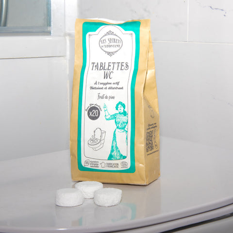 Tablete 100% naturale toaletă x20 – 400 g