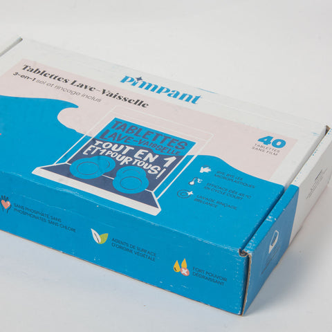 Tablete pentru mașina de spălat vase - 99% ingrediente de origine naturală