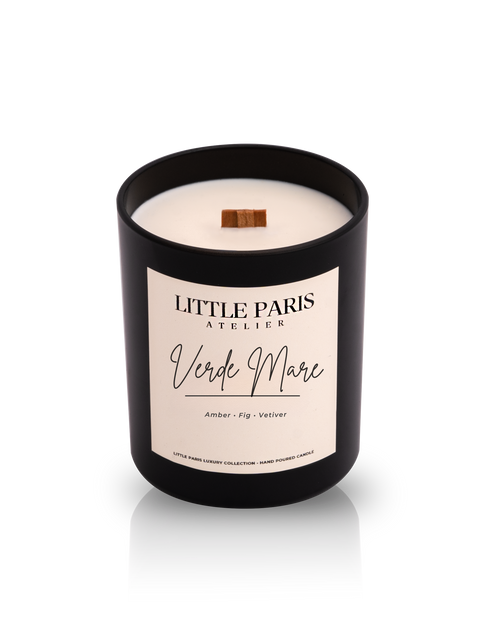 Lumânare parfumată Verde Mare - Ambra • Smochine • Vetiver