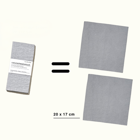 Lavetă biodegradabilă (set 2 buc.)