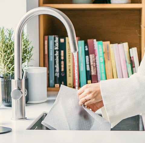 Rulou lavete absorbante reutilizabile (12 buc.)