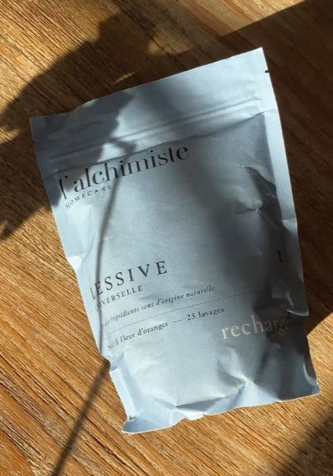 Detergent rufe cu floare de portocal - Ultra-delicat, prietenos cu mediul - ambalaj hartie