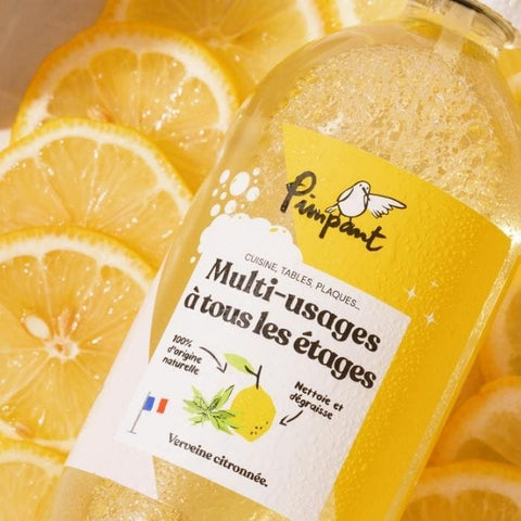 Set Spray Reîncărcabil 500 ml + Rezervă Detergent Multi-Suprafețe, 100% naturală