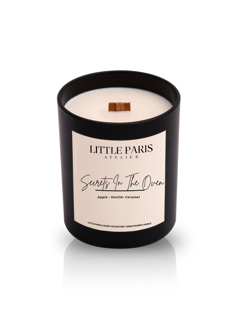 Lumânare parfumată Secrets in the oven - Măr • Vanilie • Caramel