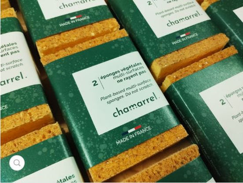 Burete vegetal multi-suprafețe, 100% compostabil (set de 2 buc)